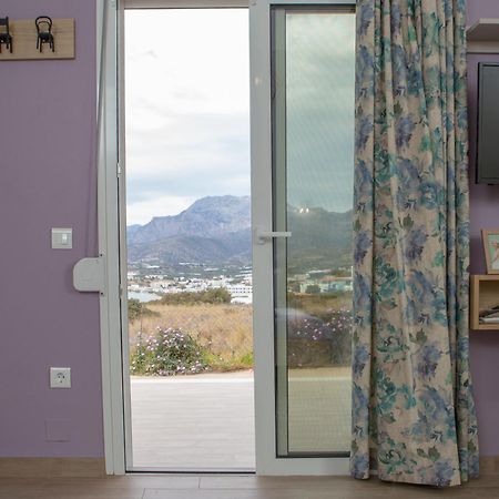 Studio Athena With Panoramic View Of Makrygialos Pilalímata Extérieur photo