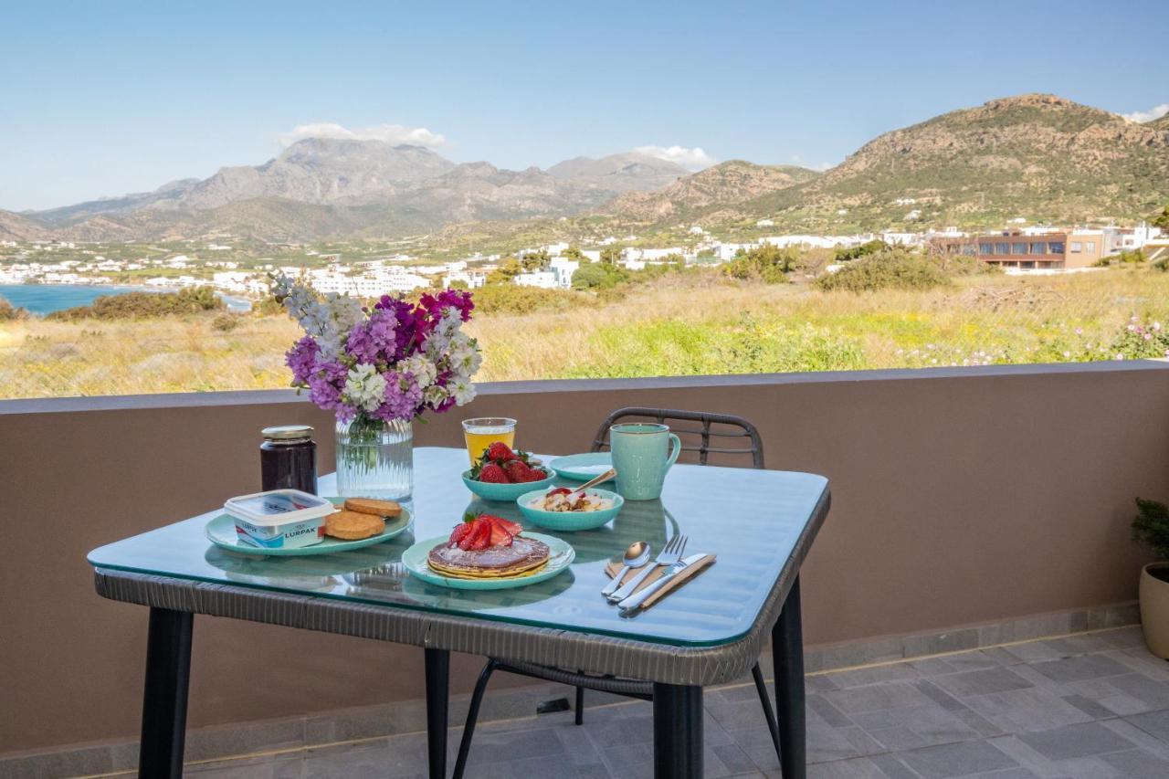 Studio Athena With Panoramic View Of Makrygialos Pilalímata Extérieur photo
