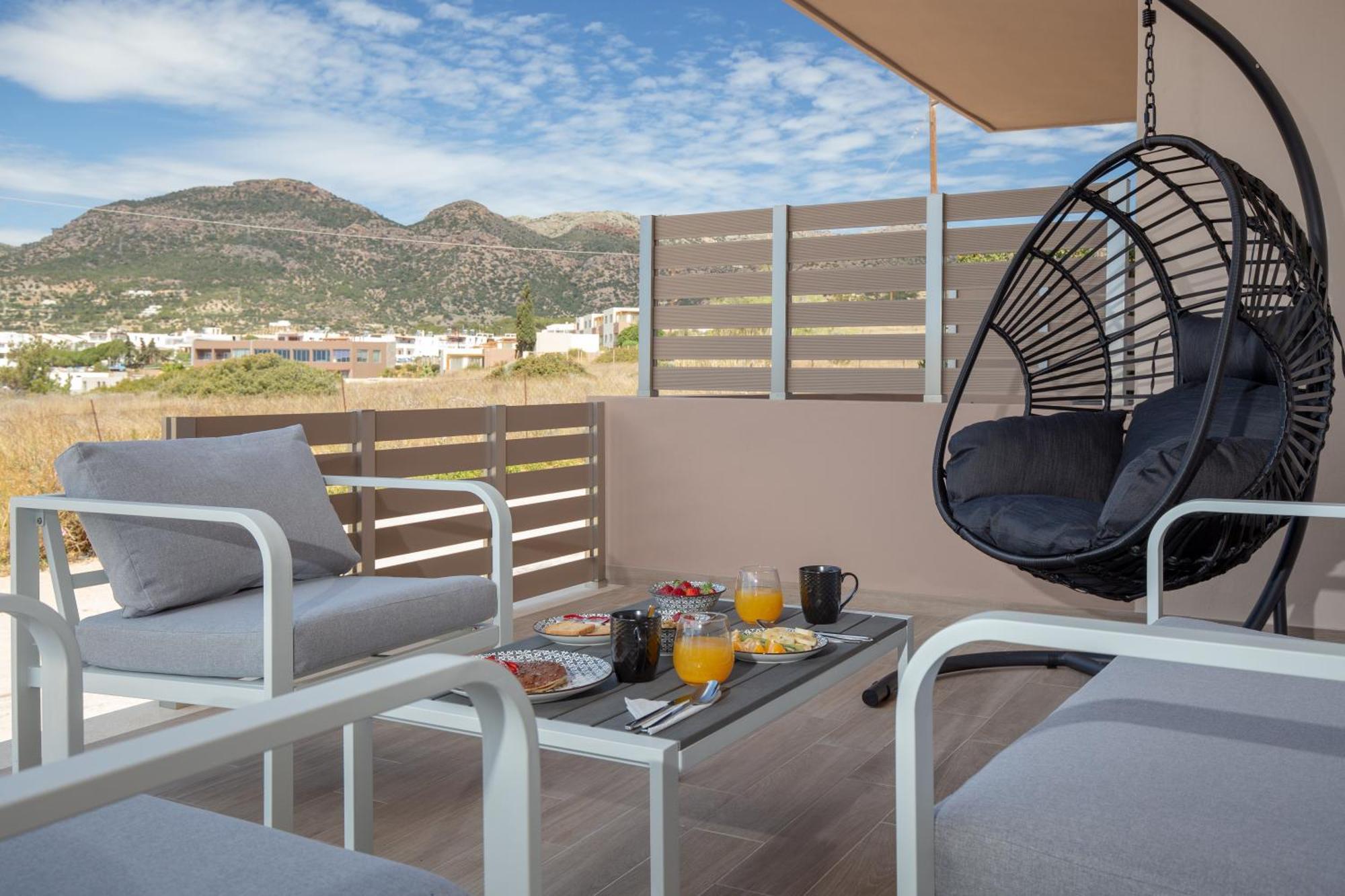 Studio Athena With Panoramic View Of Makrygialos Pilalímata Extérieur photo