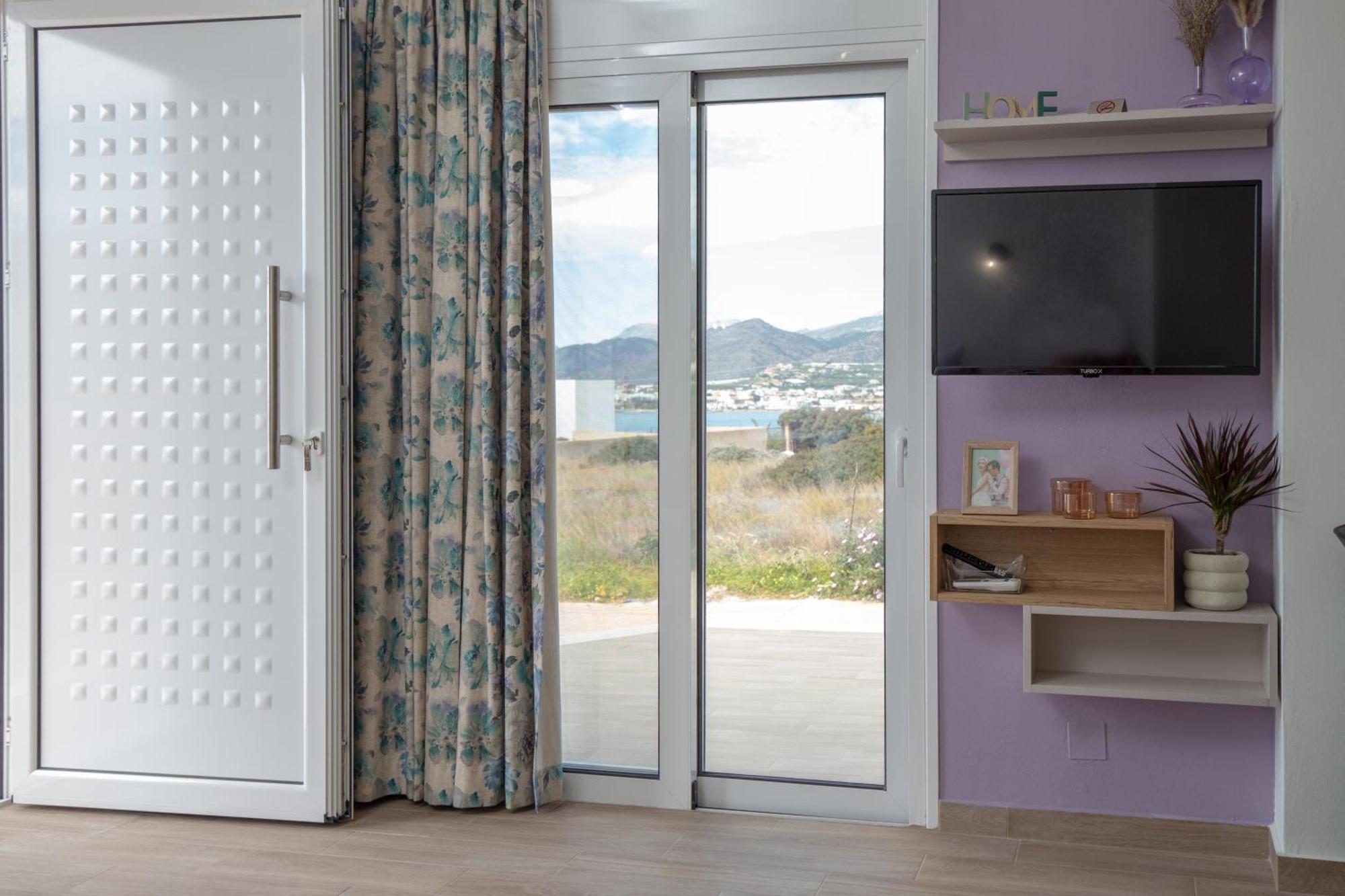 Studio Athena With Panoramic View Of Makrygialos Pilalímata Extérieur photo